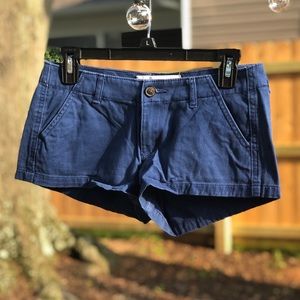 Blue Hollister Shorts
